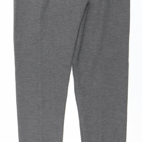 Wallis Women’s Grey Stretch Leggings Size 10 Viscose Blend Comfort Fit