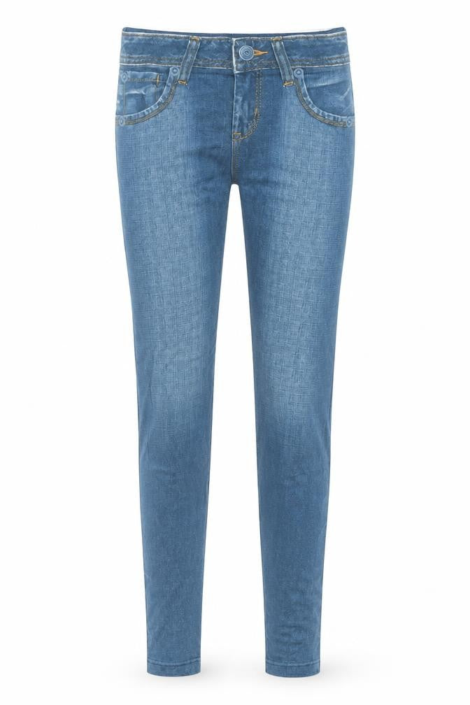 Trim N' Slim Women's Blue Jegging Style Stretch Leggings S