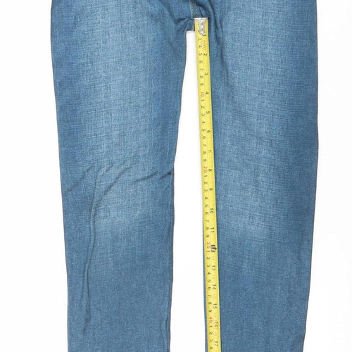 Trim N' Slim Women's Blue Jegging Style Stretch Leggings S