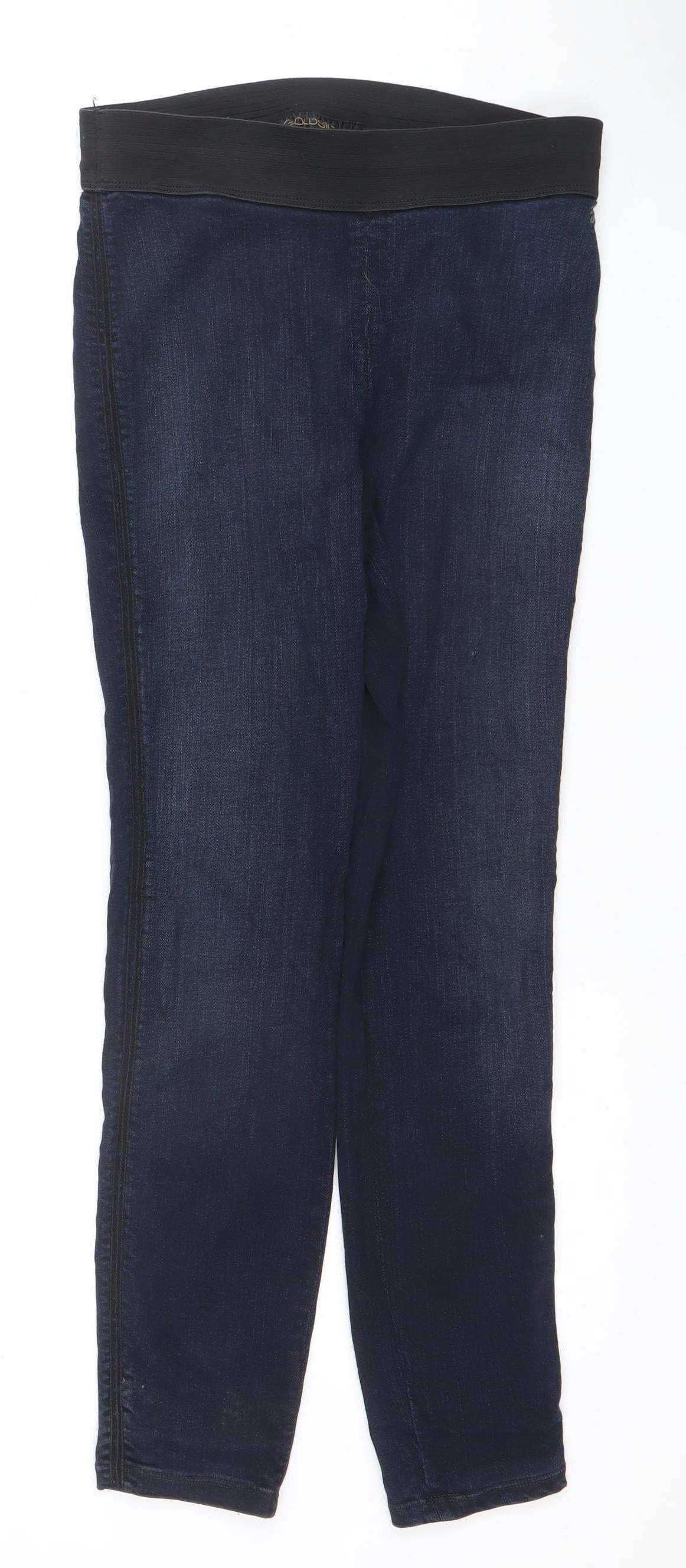 GOLDSIGH Women’s Blue Skinny Stretch Jeans Size 28 Slim Fit