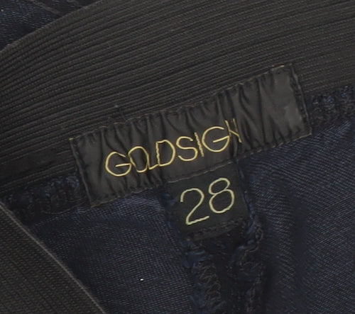 GOLDSIGH Women’s Blue Skinny Stretch Jeans Size 28 Slim Fit