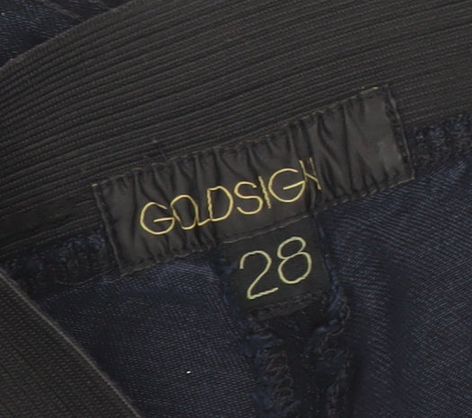 GOLDSIGH Women’s Blue Skinny Stretch Jeans Size 28 Slim Fit