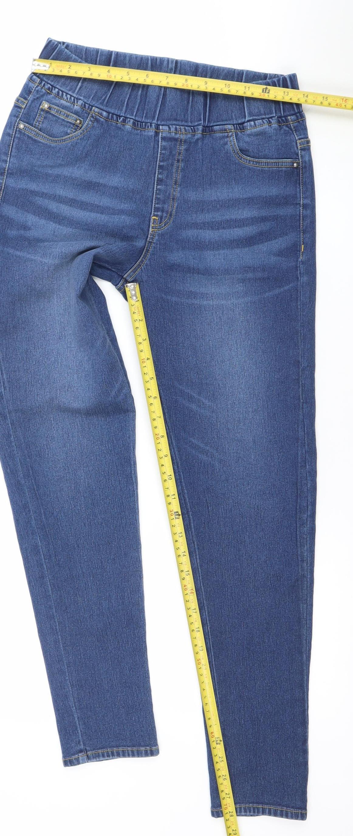 The Casual Company Womens Blue Denim Jegging Jeans Size 10-12