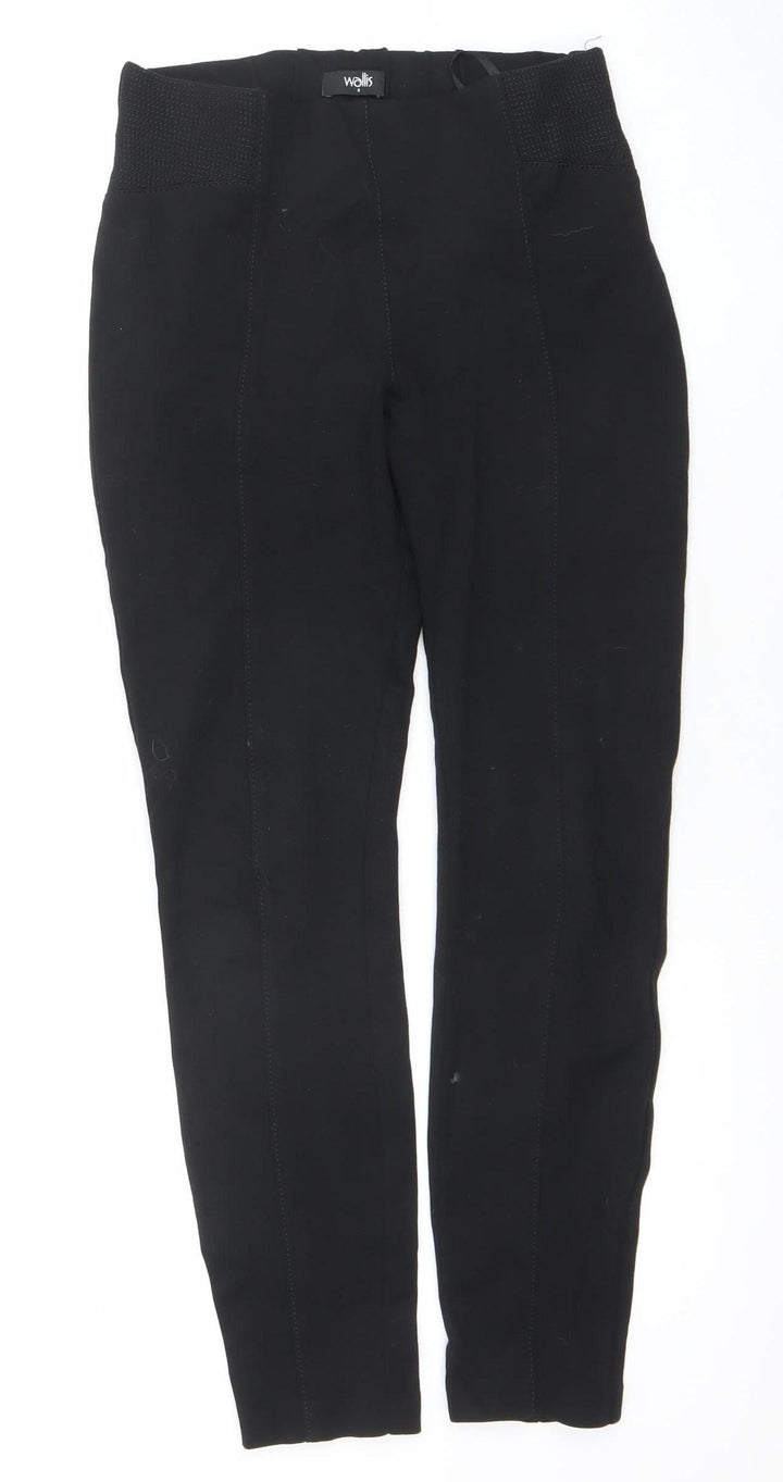 Wallis Women's Black Slim Fit Stretch Leggings Size S