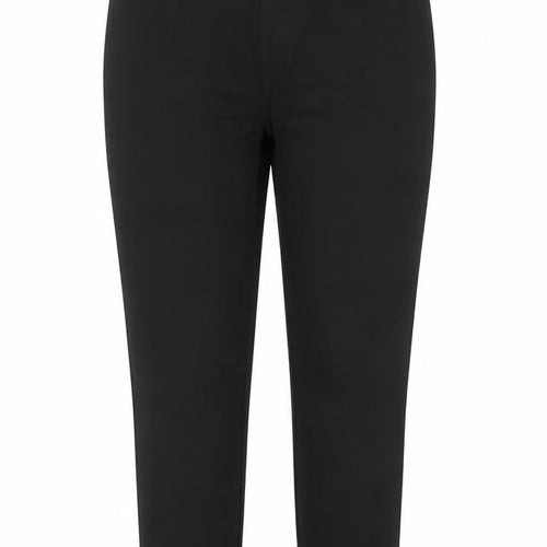 Hue Women Black M Slim Fit Jegging Style Trousers
