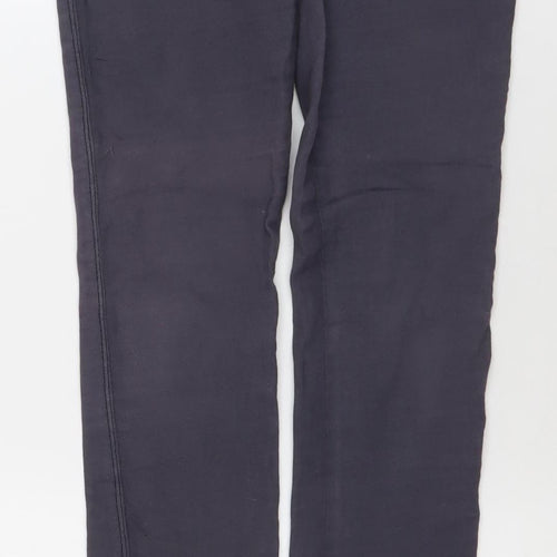 DrDenim Womens Black Skinny Slim Fit Stretch Jeans Size L