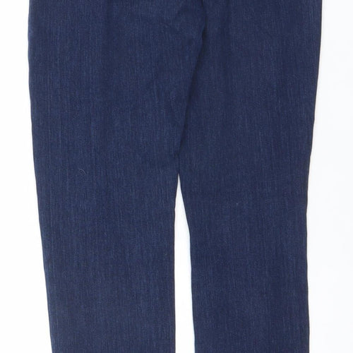 French Connection Women's Blue Skinny Jeans Size 12 Stretch Denim