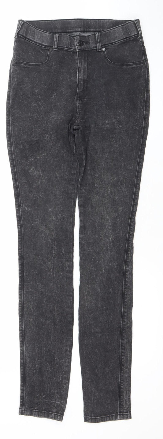 Brokers Jeansmakers Womens Black Skinny Stretch Denim Jeans Size L