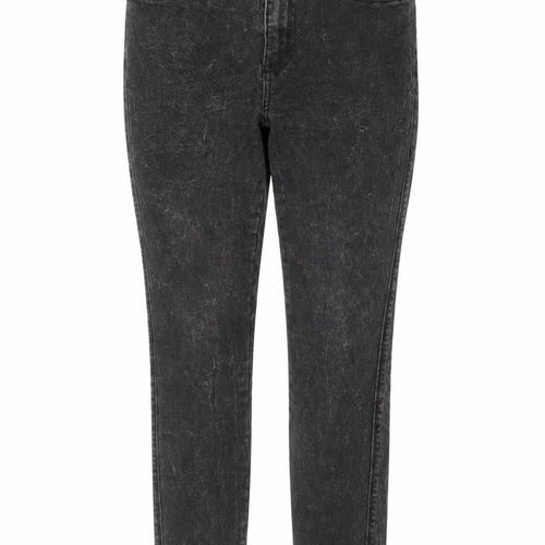 Brokers Jeansmakers Womens Black Skinny Stretch Denim Jeans Size L