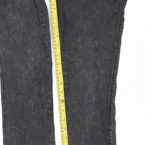 Brokers Jeansmakers Womens Black Skinny Stretch Denim Jeans Size L
