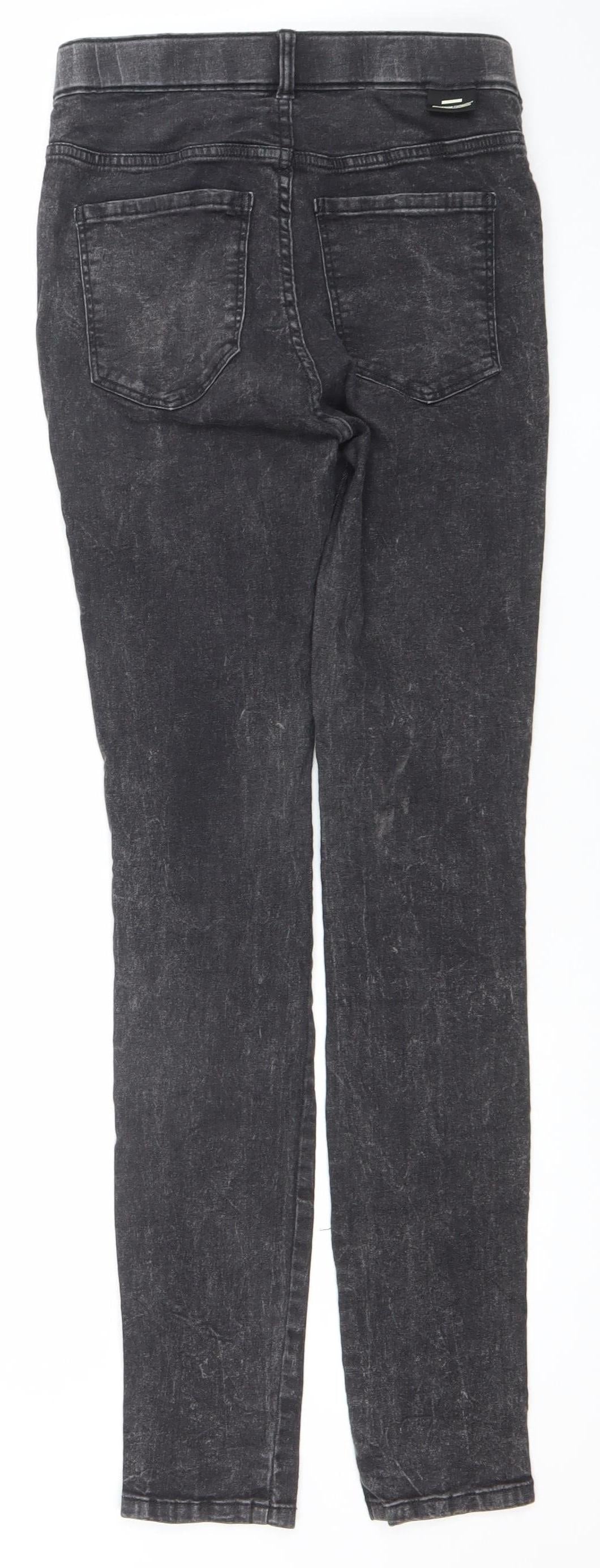 Brokers Jeansmakers Womens Black Skinny Stretch Denim Jeans Size L
