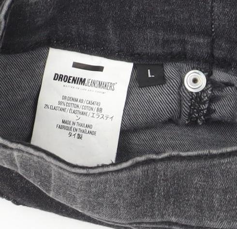 Brokers Jeansmakers Womens Black Skinny Stretch Denim Jeans Size L