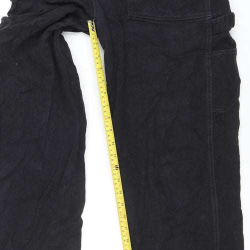 H&M Divided Womens Black Straight Jeans Size 10 Regular Fit