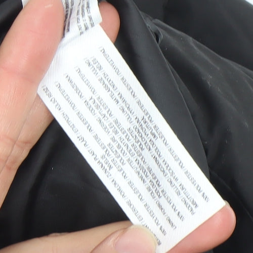 Primark Womens Black Hooded Puffer Jacket Size S Winter Coat