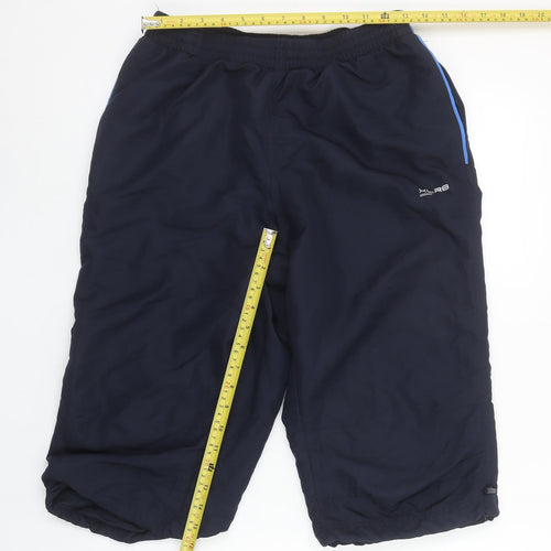 Dunnes Stores Men's Navy Blue Athletic Sports Shorts S 30in
