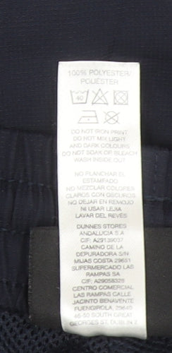 Dunnes Stores Men's Navy Blue Athletic Sports Shorts S 30in