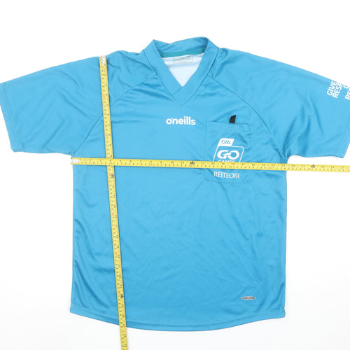 O'Neills Men's Blue Medium Referee Jersey Activewear T-Shirt