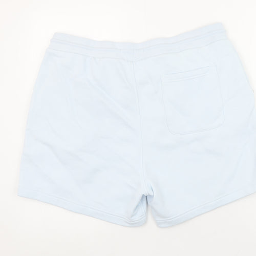 Tommy Jeans Men’s Blue Sweat Shorts L Elastic Waist Casual