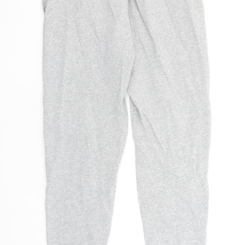 Under Armour Men Grey Small Jogger Sweatpants Fleece Relaxed Fit