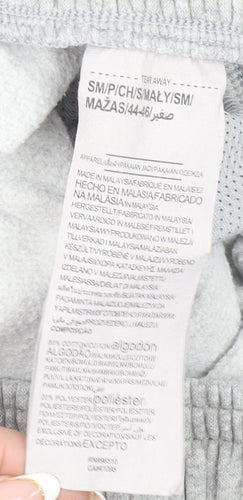 Under Armour Men Grey Small Jogger Sweatpants Fleece Relaxed Fit