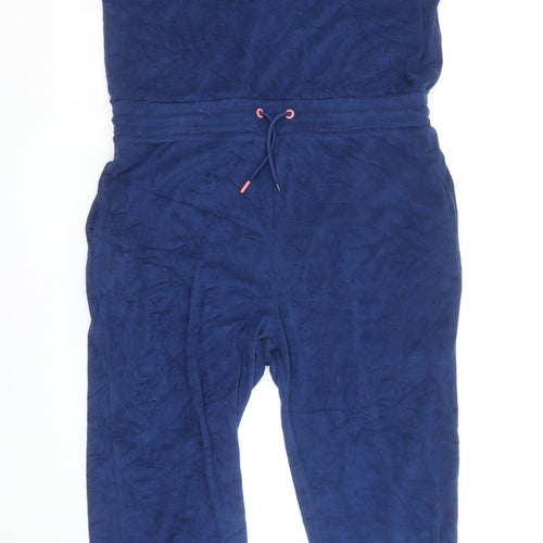 Helen Steele x Dunnes Stores Blue Sleeveless Jumpsuit Women L Regular Fit