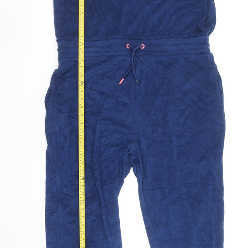 Helen Steele x Dunnes Stores Blue Sleeveless Jumpsuit Women L Regular Fit