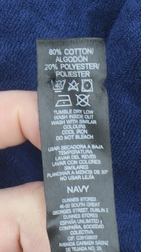 Helen Steele x Dunnes Stores Blue Sleeveless Jumpsuit Women L Regular Fit