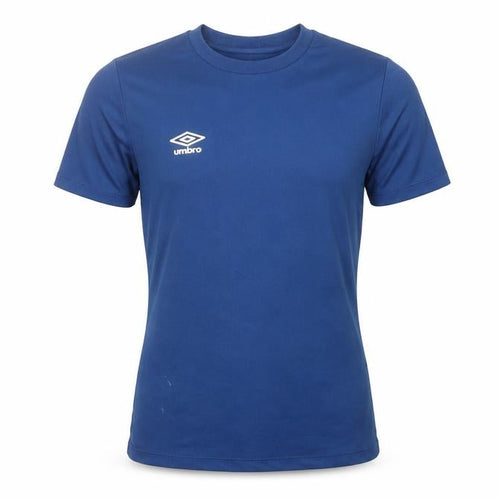 Umbro Men Blue Small Athletic Fit Short Sleeve Jersey T-Shirt