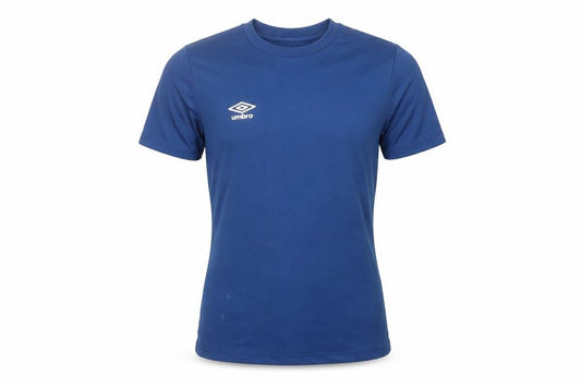 Umbro Men Blue Small Athletic Fit Short Sleeve Jersey T-Shirt