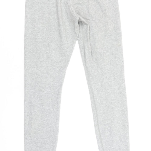 Nike Women Grey Slim Fit Activewear Leggings Size M