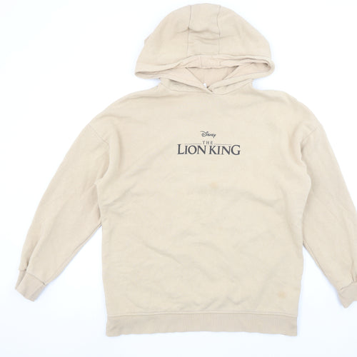 Disney Classics Women's Beige The Lion King Hoodie Size S 10/12