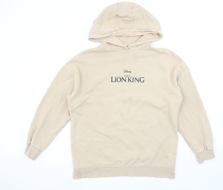 Disney Classics Women's Beige The Lion King Hoodie Size S 10/12