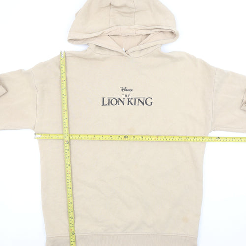 Disney Classics Women's Beige The Lion King Hoodie Size S 10/12
