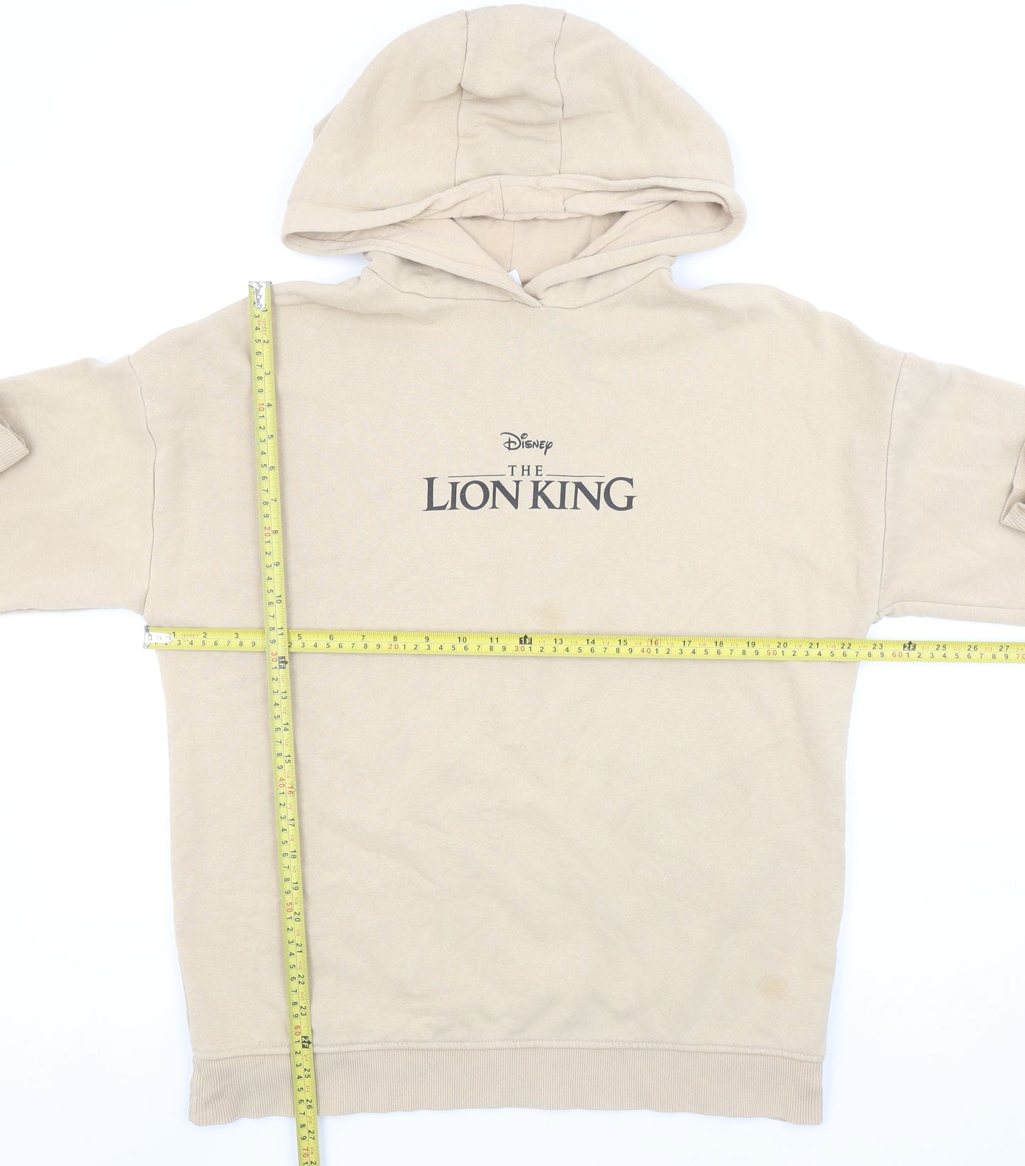 Disney Classics Women's Beige The Lion King Hoodie Size S 10/12