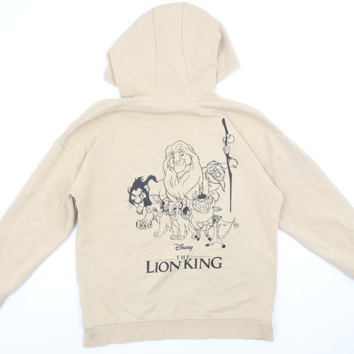 Disney Classics Women's Beige The Lion King Hoodie Size S 10/12