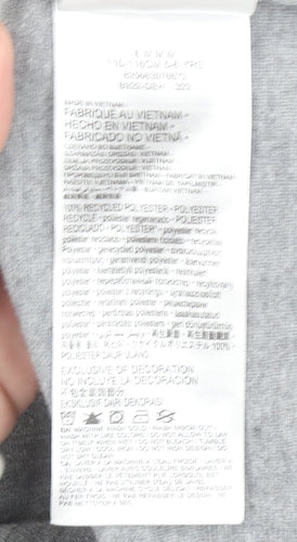 Jordan Boys Grey 5-6 Years Sports Logo T-Shirt