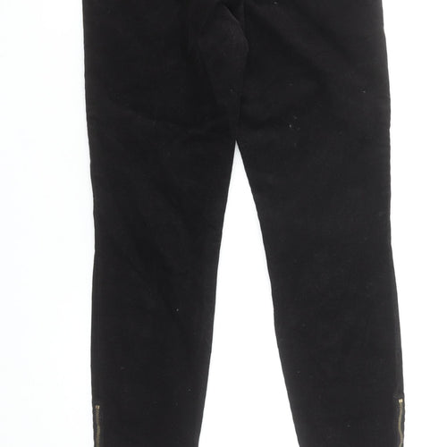 J Brand Womens Black Corduroy Skinny Trousers 27