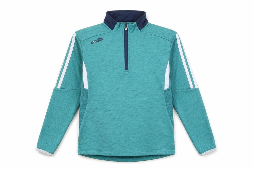 O'Neills Boys Green 1/4 Zip Sports Sweatshirt Age 13 Regular Fit