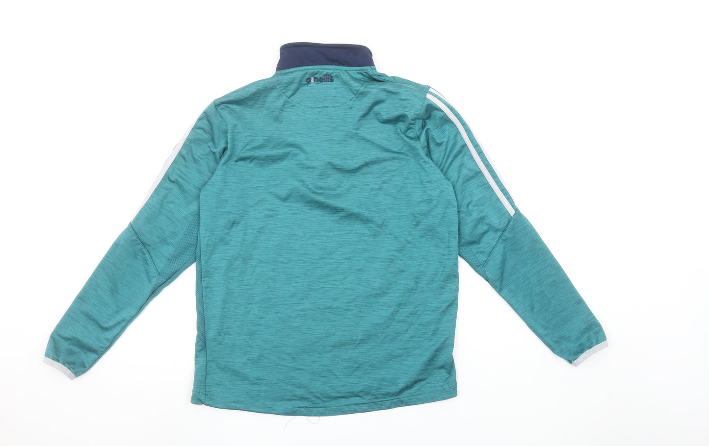 O'Neills Boys Green 1/4 Zip Sports Sweatshirt Age 13 Regular Fit