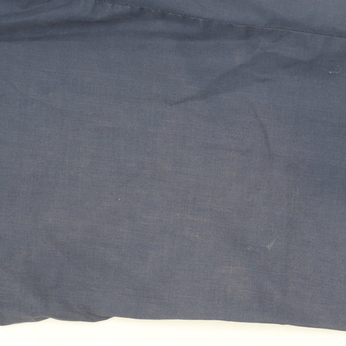 Mountain Warehouse Women Navy Blue Cotton Blend Casual Trousers UK 10