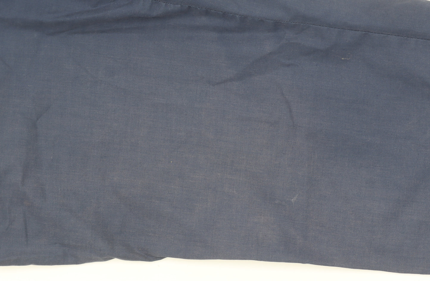 Mountain Warehouse Women Navy Blue Cotton Blend Casual Trousers UK 10