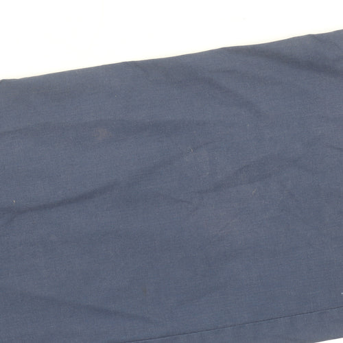 Mountain Warehouse Women Navy Blue Cotton Blend Casual Trousers UK 10