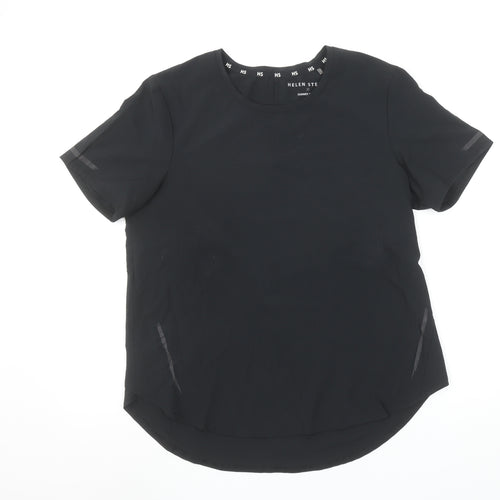 Helen Steele x Dunnes Stores Black Short Sleeve Women's Activewear T-Shirt Size S