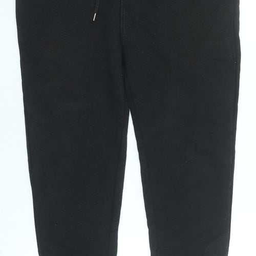 ASOS Men's Black Cotton Joggers M 32in Waist Casual Tapered