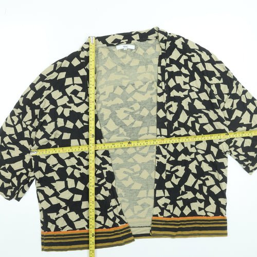 Next Women’s Multicoloured Kimono Blouse Size 12 Viscose Relaxed Fit