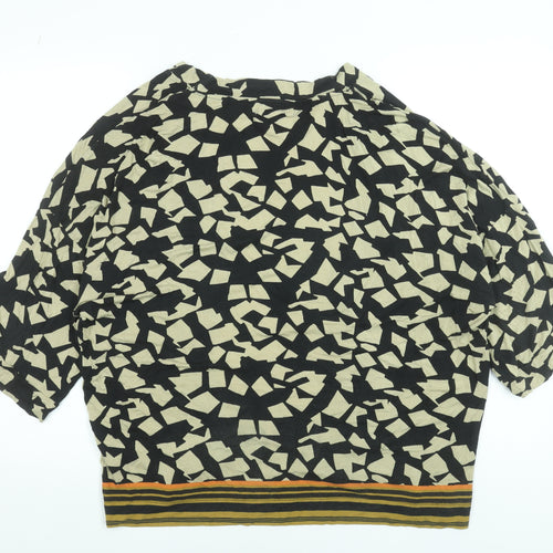 Next Women’s Multicoloured Kimono Blouse Size 12 Viscose Relaxed Fit