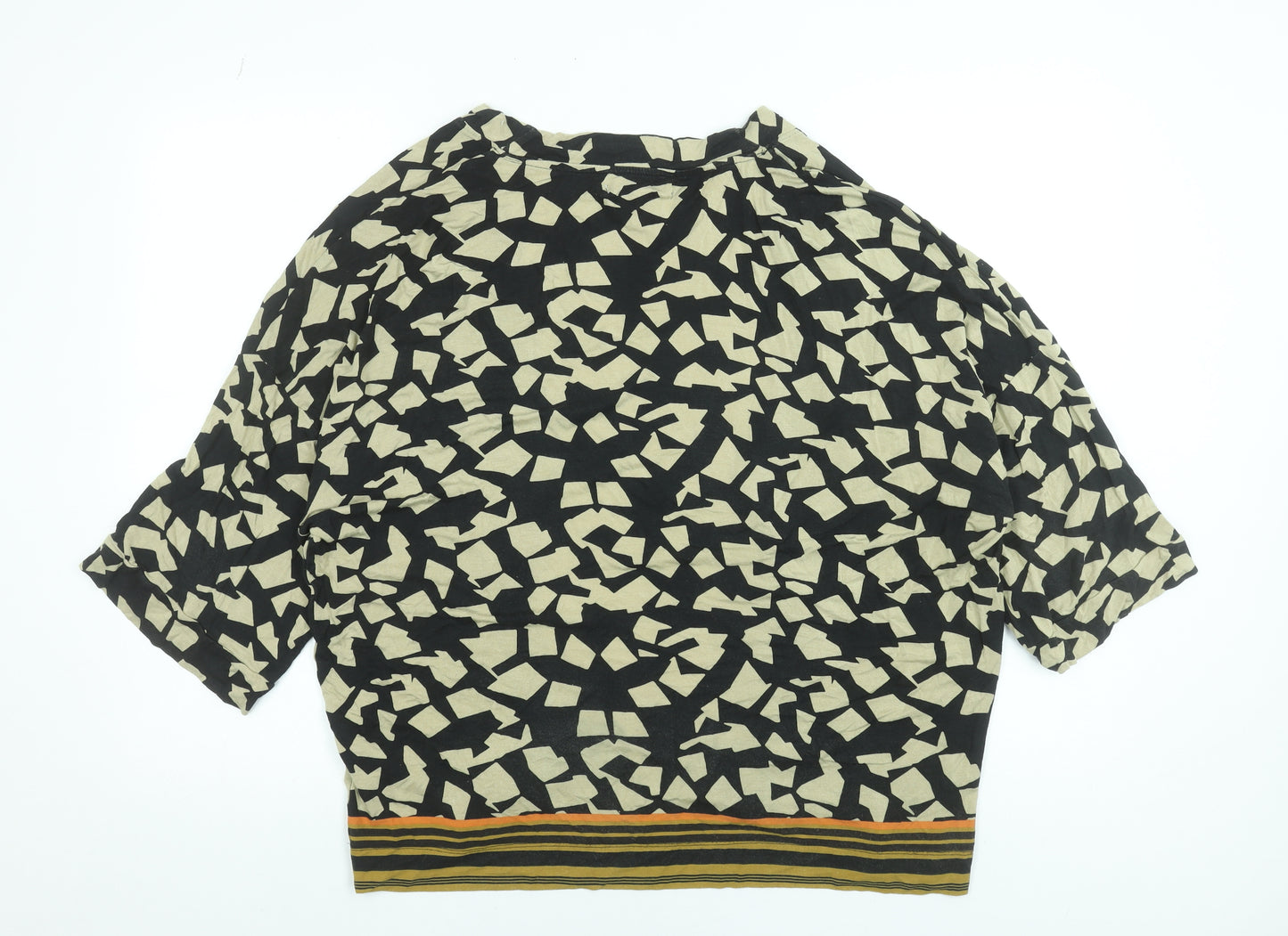 Next Women’s Multicoloured Kimono Blouse Size 12 Viscose Relaxed Fit