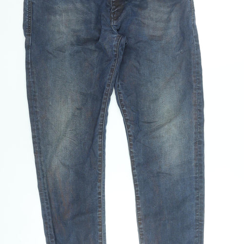 Diesel D-Strukt Jogg Slim Blue Men's Jeans W32 Straight Fit Cotton Blend