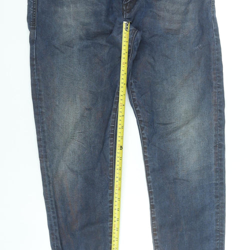 Diesel D-Strukt Jogg Slim Blue Men's Jeans W32 Straight Fit Cotton Blend