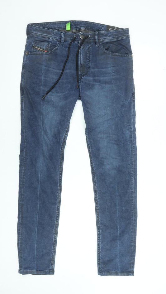 Diesel Thommer Jogg Slim Blue Men's Jeans W32 Straight Fit Denim